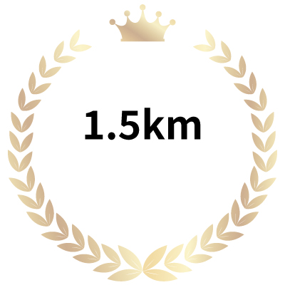 1.5km